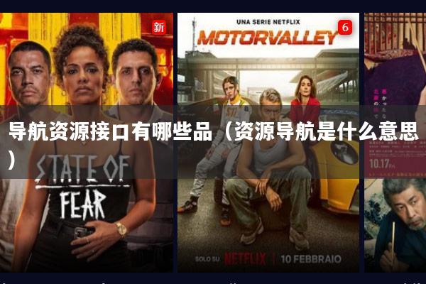 导航资源接口有哪些品（资源导航是什么意思）
