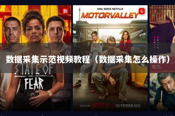 数据采集示范视频教程（数据采集怎么操作）