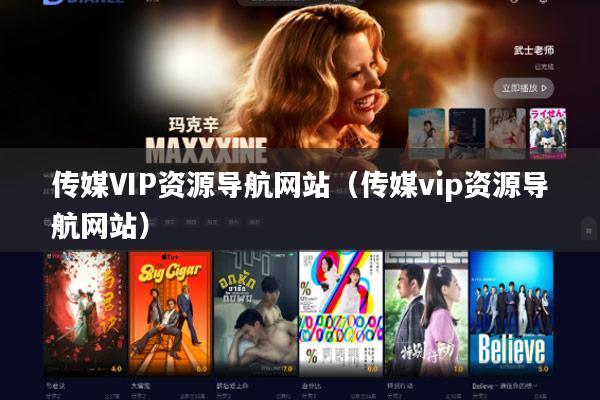传媒VIP资源导航网站（传媒vip资源导航网站）